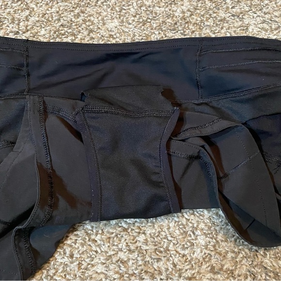 LULUEMON Black Running Shorts Size 4 - Picture 8 of 11